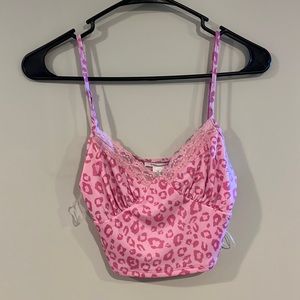 Leopard Print Crop Top